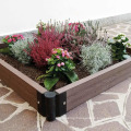 Rot Resistant Easy Intallation DIY WPC Flower Bed Composite Wood Plastic Planters & Pots